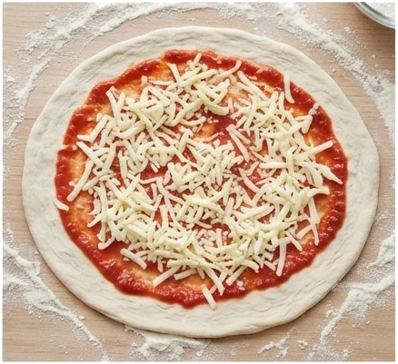 2. Abertura e Montagem da Pizza