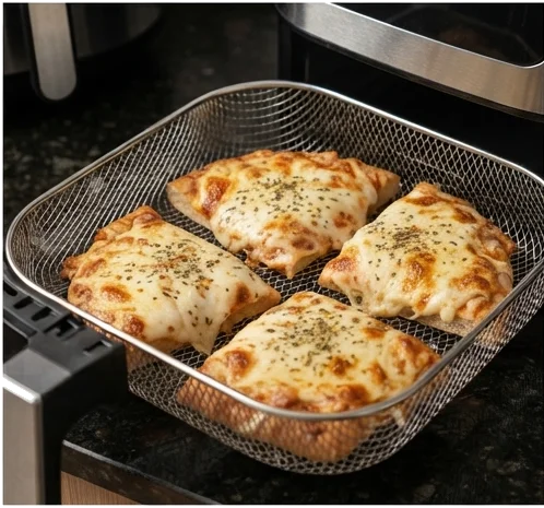 Como Fazer Pizza de Pão de Forma na Airfryer