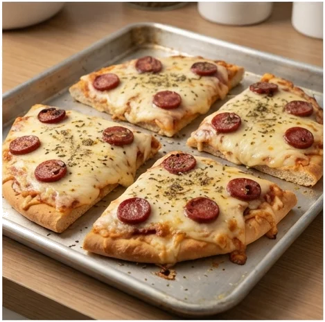 Como Fazer Pizza de Pão de Forma no Forno Tradicional