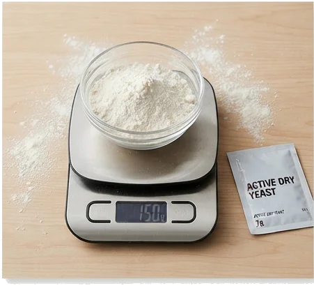 Ingredientes da Massa Tradicional de Mini Pizza