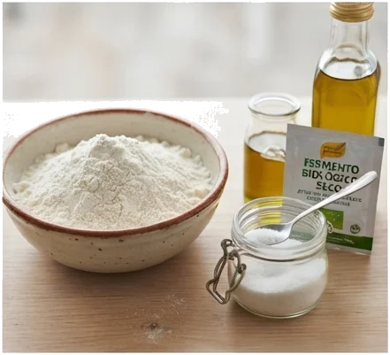 Ingredientes para a Massa