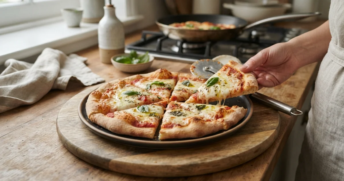 Massa de Pizza sem Fermento: Receita Rápida de Frigideira ou Forno