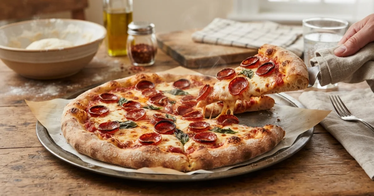 Pizza de Pepperoni: Como Fazer em Casa e Origem do Sabor