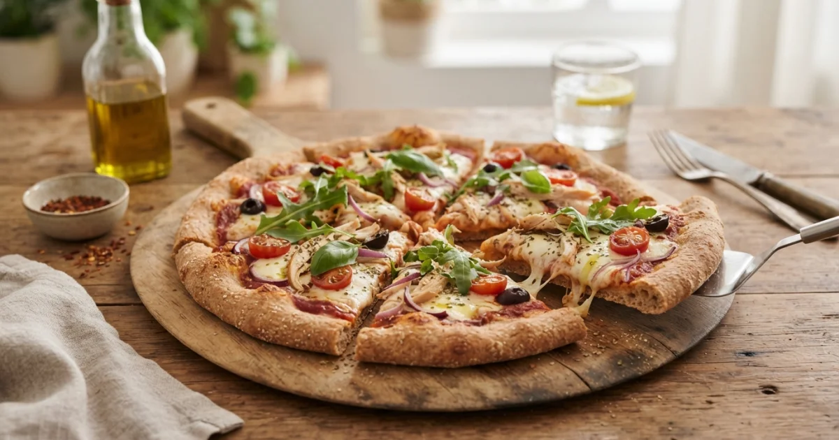 Pizza Fit Caseira: Receita Nutritiva com Ingredientes Simples