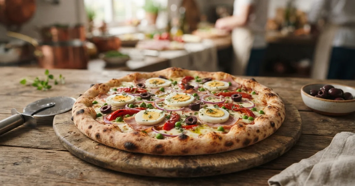 Pizza Portuguesa: História, Ingredientes e Receita Caseira Completa