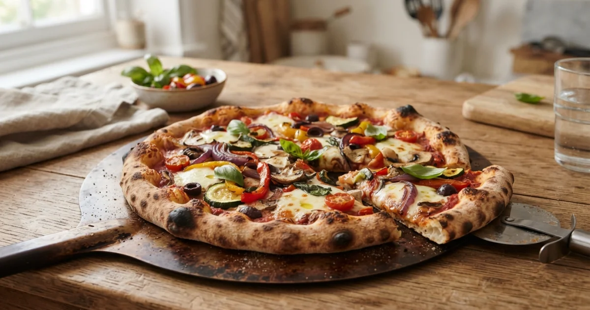 Pizza Vegetariana: Receita Caseira e Combinações de Recheios