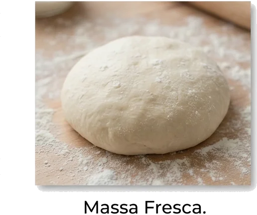 Preparo da massa: